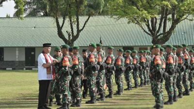 400 Prajurit TNI dari Sumbar