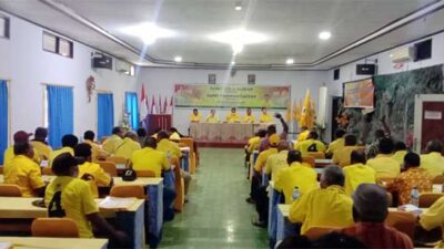 DPD Golkar Biak Gelar Rakerda Rapimda