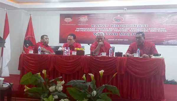 DPD PDIP Maluku Target 2 Kursi DPR RI
