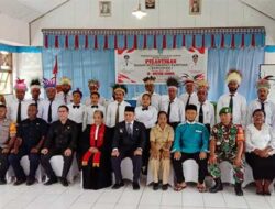 Anggota DPRD Biak Hadiri Pelantikan Bamuskam se-Distrik Samofa