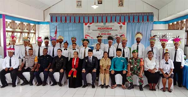 DPRD Biak Hadiri Pelantikan Bamuskan Samofa