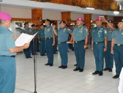 Brigjen Marpaung Pimpin Sertijab 3 Jabatan Strategis di Lantamal X Jayapura