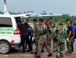 Jenazah Prajurit TNI Korban Penembakan KST Dievakuasi ke Timika