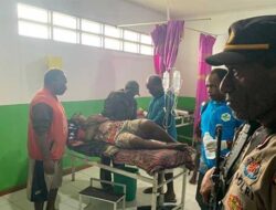Polisi Olah TKP Kontak Tembak TNI – KKB di Kampung Agenggen Puncak