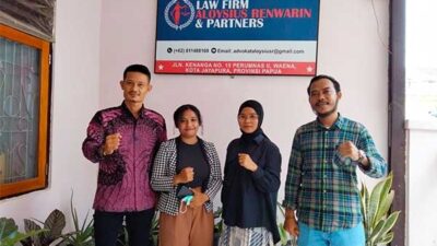 Law Firm Aloysius Renwarin & Patners Tawarkan Jasa Hukum Sengketa Pemilu 2024