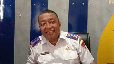 Kepala Dishub Kota Ambon Robby Sapulette