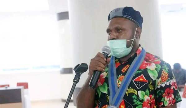 Ketua GMKI Jayapura Opinus Sogoneap