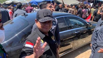 Menhan Prabowo sapa Mama2 Papua di Pasar Youtefa JPR