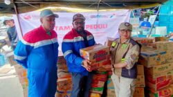 Salurkan 200 Paket Bantuan, Pertamina Peduli Ringankan Beban Para Korban Kebakaran 2 Pertamina Peduli Korban Kebakaran Sorong2