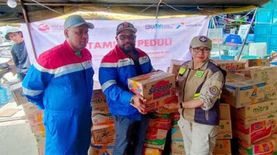 Pertamina Peduli Korban Kebakaran Sorong2