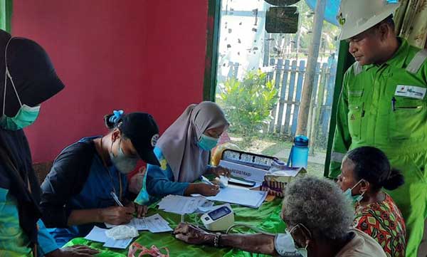 SKK Migas Petrogas Island PPM Kesehatan di Salawit