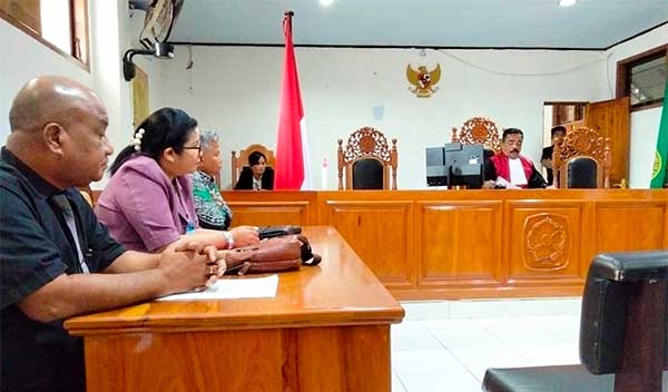 Sidang Praperadilan Plt Bup Mimika PN Tipikor JPR