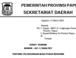 Pemprov Papua Resmi Larang ASN Buka Puasa Bersama