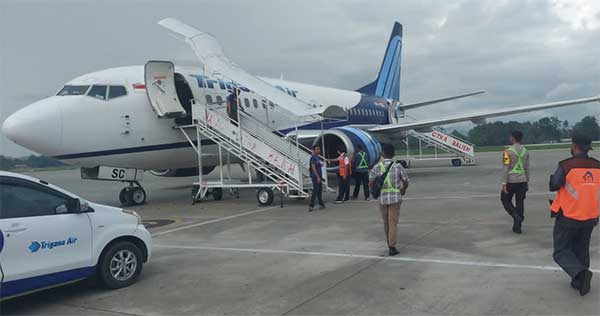 Trigana Air Humas Polda Pap