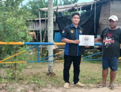 Antisipasi Maraknya Aksi Pencurian, GPND Kota Sorong Berikan Bantuan Portal
