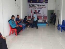 Gandeng BNN Papua Barat, 35 Caleg Perindo PBD Jalani Tes Urine