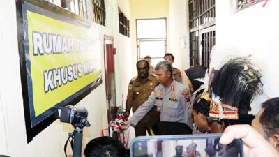 Bupati Keerom Resmi Rutan Khusus Polres