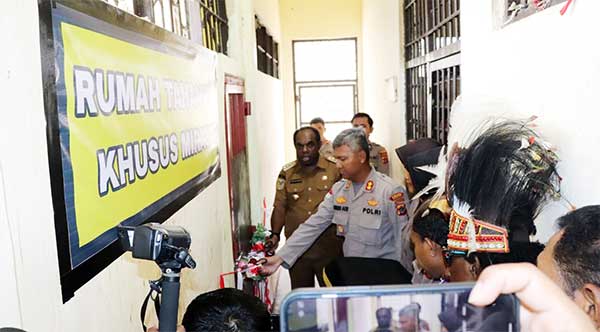 Bupati Keerom Resmi Rutan Khusus Polres
