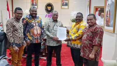 DPR PB ajukan 3 nama Pj Gub PB ke Wamendgri JWW