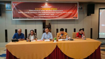 200 Balon Anggota KPU Kabupaten se-Papua Barat Siap Ikut Tes CAT