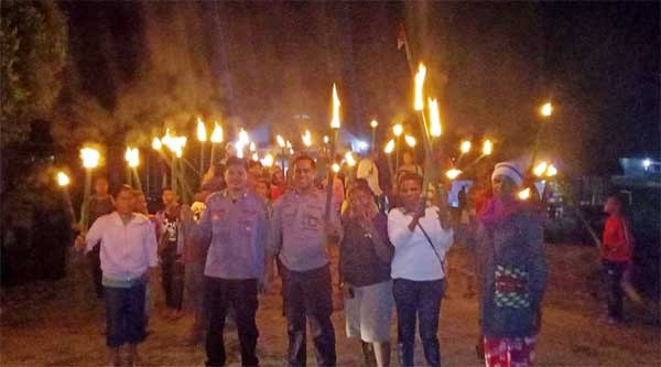 Perayaan Paskah dan Pawai Obor di Keerom Berjalan Aman dan Penuh Suka Cita 1 IMG 20230410 WA0016