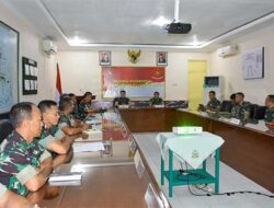 Bekangdam Pattimura Terima Tim Penilai Reformasi Birokrasi TNI AD