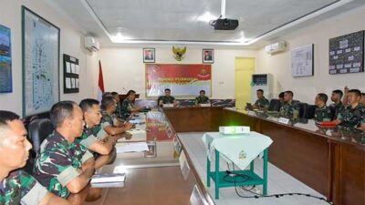 Bekangdam Pattimura  Terima Tim Penilai Reformasi Birokrasi TNI AD