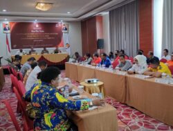 KPU Gelar Rapat Pleno Rekapitulasi dan Penetapan DPS Tingkat Papua Barat