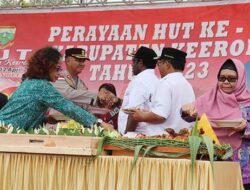 HUT ke 20 Tahun Keerom, Bupati Piter Apresiasi Kapolres Keerom