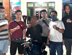 Polisi Amankan Pencuri di Keerom, “Embat” Motor Kepala Kampung