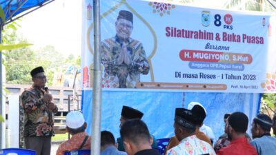 Bukber di SP 3, Mugiyono Mohon Doa dan Dukung Maju Senayan