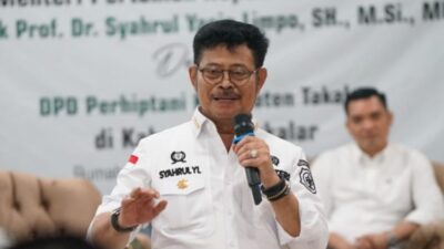 Mentan SYL Ajak Penyuluh di Takalar Tanam Komoditas Strategis