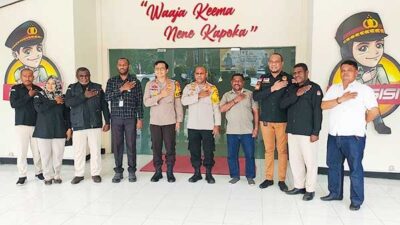 Jelang 1 Mei, Polresta Sorong Kota Dipadati Bacaleg Urus SKCK