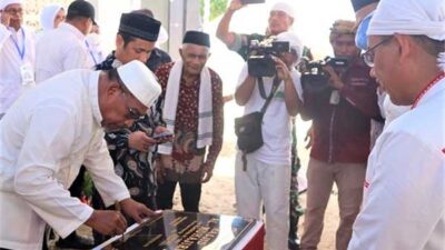 Kunker ke Dusun Ori, Gubernur Maluku Resmikan Masjid Al-Muhajirin