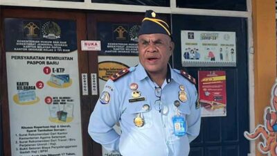 Kepala Imigrasi Biak Infaindan