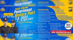 Penerimaan Polri Terpadu T.A. 2023 Telah Dibuka, Ayo Segera Daftar di Polda Papua Barat 3 Penerimaan Polri 2023