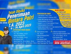 Penerimaan Polri Terpadu T.A. 2023 Telah Dibuka, Ayo Segera Daftar di Polda Papua Barat