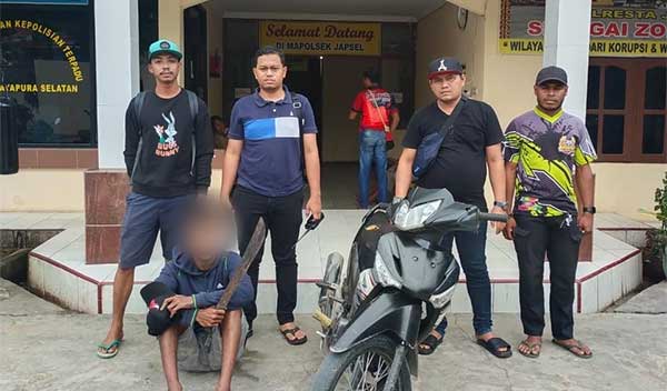 Penganiaya Penjaga Toko di Entrop ditangkap