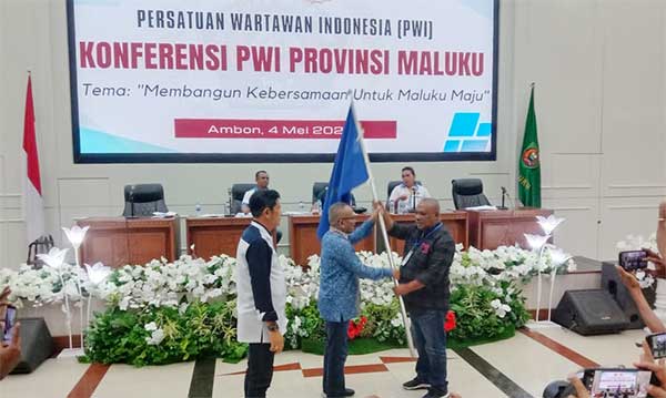 Alex Sariwating Terpilih Pimpin PWI Maluku 2023-2028 1 Alex Sariwating Ketua PWI Mal terpilih