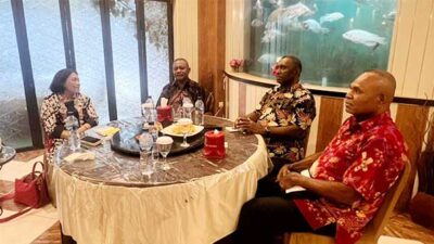 Bupati Telbin ketemu Kakanreg IV BKN Makasar