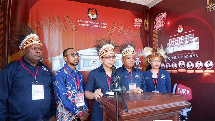 Target 9 Kursi DPR-PB, NasDem Wakafkan Untuk DM For PB 1 2 DPW NasDem PB daftar KPU PB