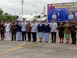 Marsma TNI Yustariza Resmi Jabat Danlanud Manuhua Biak