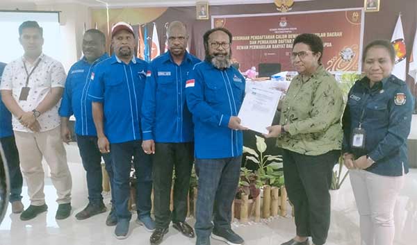 Demokrat Papua Daftar KPU