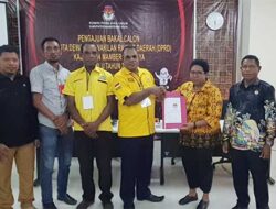 Resmi Daftar di KPU, Golkar Mamberamo Raya Target 8 Kursi di Pileg 2024