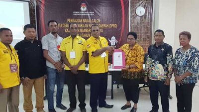 Golkar Mamberamo Raya daftar KPU