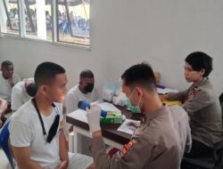 Gelombang kelima Rikkes I Hasilkan 975 Casis Bintara Polda PB Memenuhi Syarat
