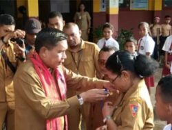 Buka Pelaksanaan Ujian Akhir Tingkat SD, Penjabat Sampaikan Pesan Penting