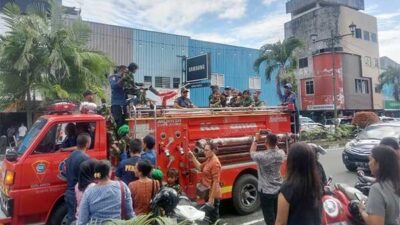 Edukasi Soal Api, Anak-anak TK Kartika XII-14 Benteng Kunjungi Damkar Kota Ambon