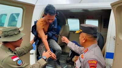 4 Karyawan PT. IBS Akhirnya Dievakuasi Aparat dari Distrik Okbab