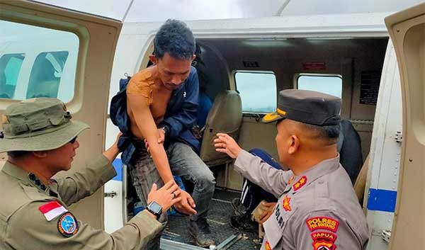 4 Karyawan PT. IBS Akhirnya Dievakuasi Aparat dari Distrik Okbab 1 IMG 20230515 WA0010